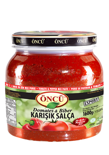 Öncü Üçü Bir Arada Karışık Salça 1600g